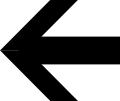 Arrow facing the last lesson